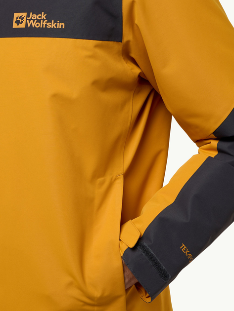 Kurtka zimowa męska sportowa Jack Wolfskin Jasper Ins Jkt M A61872_M0043 3XL Pomarańczowa (4064886336192) - obraz 5