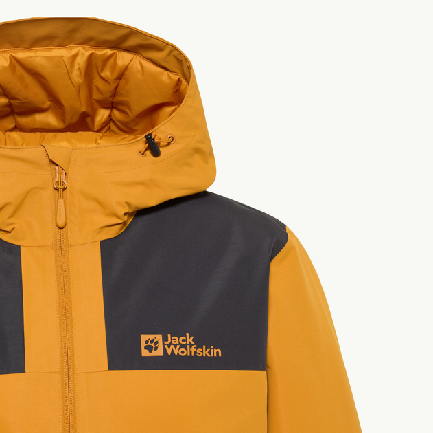 Kurtka zimowa męska sportowa Jack Wolfskin Jasper Ins Jkt M A61872_M0043 3XL Pomarańczowa (4064886336192) - obraz 13