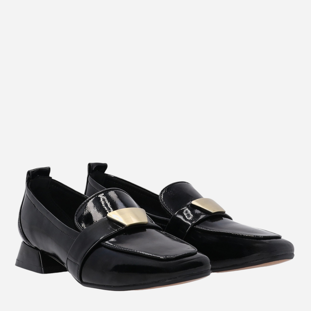 Loafersy damskie lakierowane VENEZIA H004PABLOBM015 36 23.5 cm Czarne (5906140350454) - obraz 2