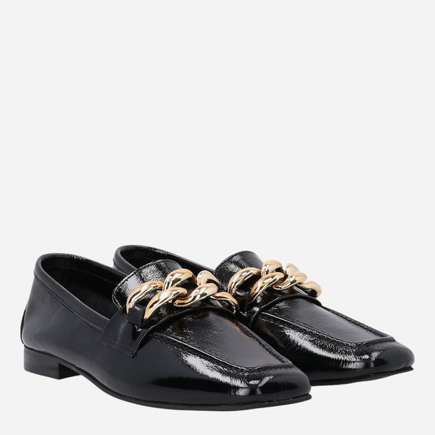 Loafersy damskie lakierowane VENEZIA L052PABLOBM034 41 26.5 cm Czarne (5906140543177) - obraz 2