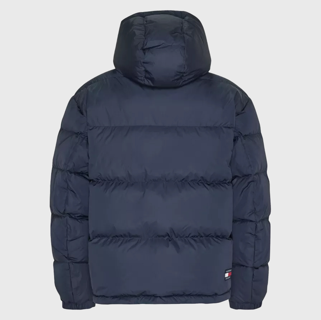 Kurtka zimowa męska pikowana Tommy Jeans DM0DM15445-C87 L Granatowa (8720641135788) - obraz 8