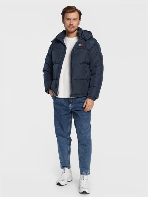 Куртка зимова чоловіча Tommy Jeans DM0DM15445-C87 S Синя (8720641135764) - зображення 3