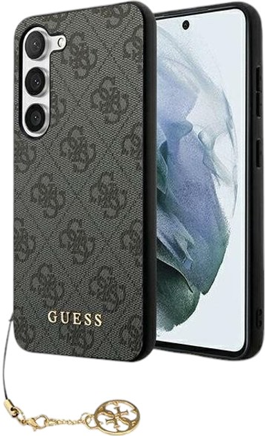 Панель Guess Hardcase 4G Charms Collection для Samsung Galaxy A55 A556 Black (GUHCSA55GF4GGR) - зображення 2