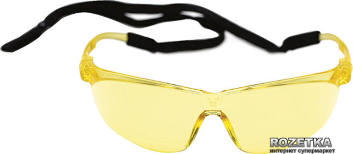 Защитные очки 3M Tora PC AS/AF+ Желтые (71501-00003M) - изображение 1