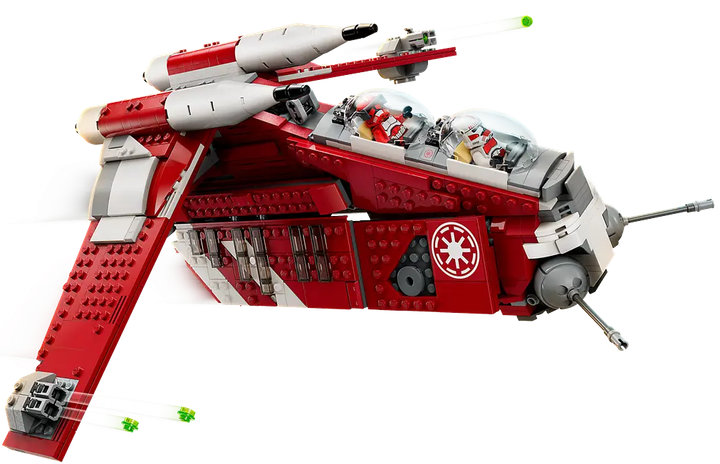 Конструктор LEGO Star Wars Канонерка гвардії Корусанта 1083 елементи (75354) - зображення 3