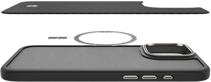 Чохол Spigen Enzo Aramid MagFit для Apple iPhone 16 Pro Max Black (8809971233576) - зображення 7