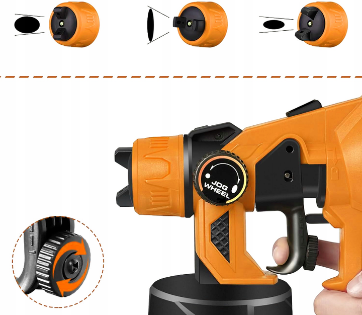 Краскопульт электрический Renew Force 550Вт - изображение 7