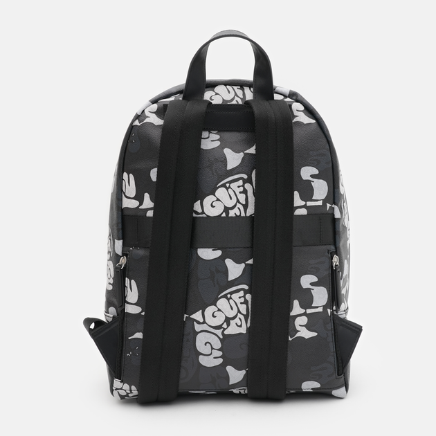 Рюкзак чоловічий 7л вміщує формат А4 Guess HMMIGS-P4411-GYM GREY MULTI Чорний (7625408055594) - зображення 3