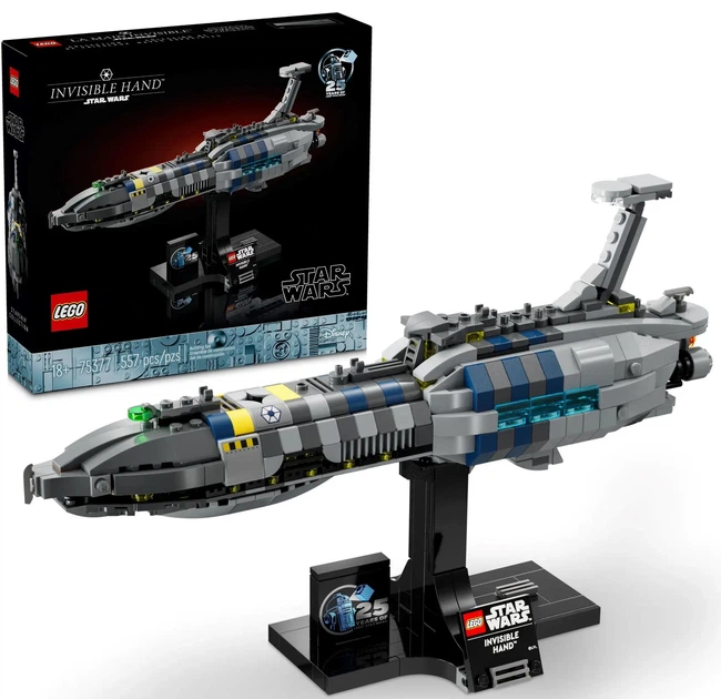 その他 Gen Конструктор LEGO Star Wars Невидимая рука 557 элементов (75377