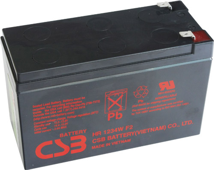 Аккумуляторная батарея CSB AGM 12V-9Ah (HR1234WF2) – фото, отзывы ...