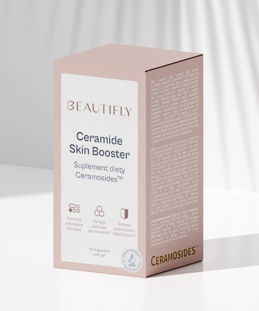 Suplement diety Beautifly Ceramide Skin Booster z ceramidami 60 szt (5903003701132) - obraz 7