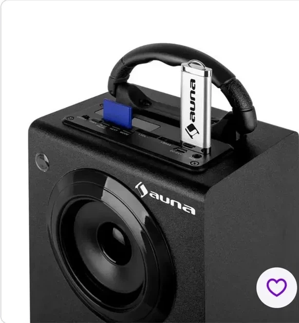 Bluetooth колонка Auna Beachboy XXL черный USB SD AUX UKW цвет черный (10022732) - изображение 3