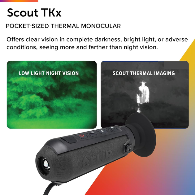 Тепловізор FLIR Scout TKx Чорний Б/В g3 - зображення 2