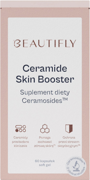 Харчова добавка Beautyfly Ceramide Skin Booster з керамідами 60 шт (5903003701132) - зображення 2