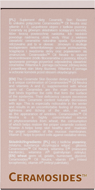 Suplement diety Beautifly Ceramide Skin Booster z ceramidami 60 szt (5903003701132) - obraz 4