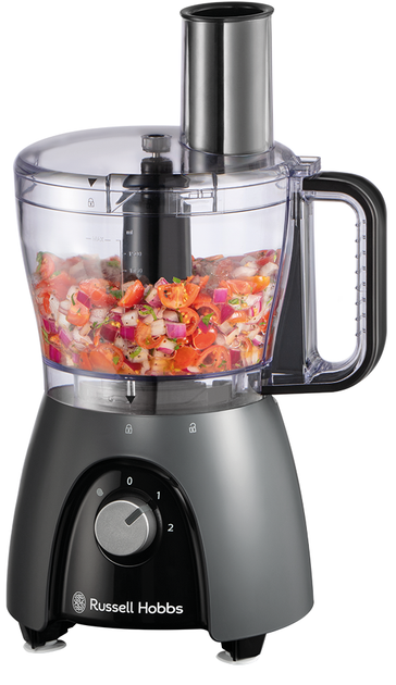 Кухонний комбайн RUSSELL HOBBS 27111-56 Matte Charcoal Food Processor - Фото 5 Кухонний комбайн RUSSELL HOBBS 27111-56 Matte Charcoal Food Processor - зображення 5