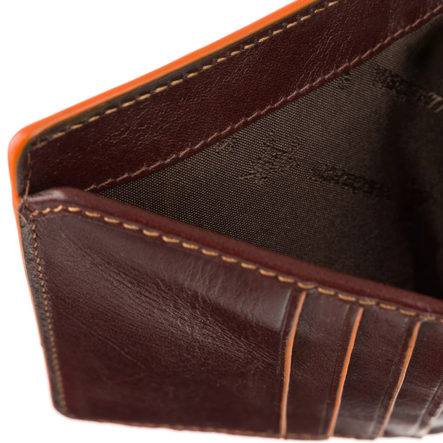 Мужской кожаный кошелек Visconti ALP92 Tignes (Brown) - изображение 6
