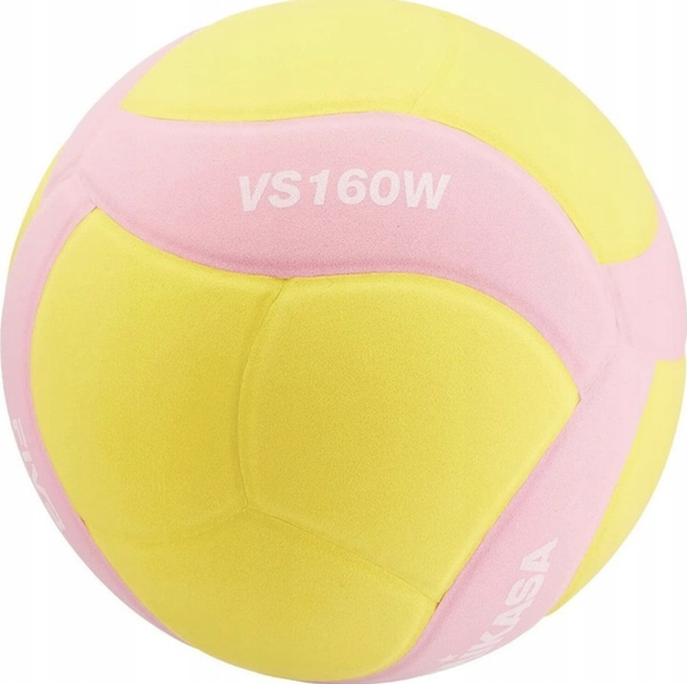 Волейбольный мяч Mikasa VS160W Pink Soft Kids Розовый (размер 4, облегченный до 12 лет), - изображение 2