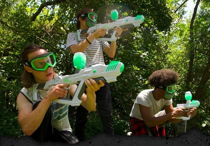 Тактична маска для обличчя Gel Blaster Elite світиться в темряві та знімними окулярами (0850049582476) - зображення 6