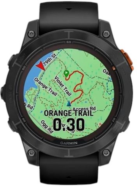 Смарт-годинник Garmin Fenix 7 Pro Solar Edition Slate Grey with Black Band (010-02777-01) - зображення 7