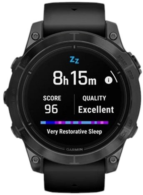 Смарт-годинник Garmin epix Pro (Gen 2) Standard Edition 47 mm Slate Grey with Black Band (010-02803-01) - зображення 8