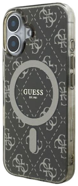 Панель Guess Hardcase IML 4G MagSafe для Apple iPhone 16 Plus Brown (GUHMP16MH4DTEW) - зображення 2