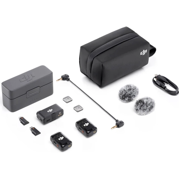 Мікрофонна радіосистема DJI Mic 2 2TX+1RX (CP.RN.00000325.01