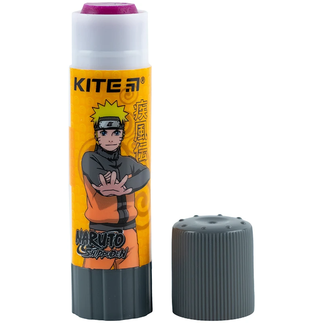 Клей-олівець з індикатором 8 г. PVP Kite Naruto NR24-130 4063276187031 - Фото 1 Клей-олівець з індикатором 8 г. PVP Kite Naruto NR24-130 4063276187031 - зображення 1
