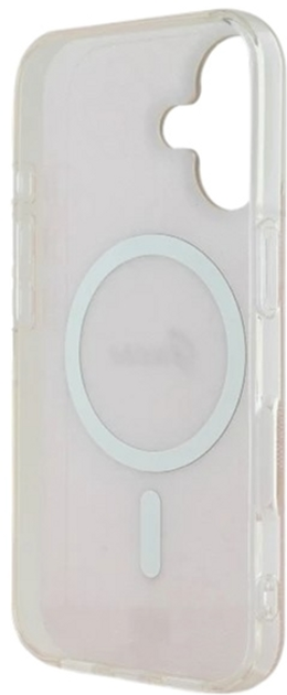 Etui Guess Hardcase IML 4G MagSafe do Apple iPhone 16 Pink (GUHMP16SH4STP) - obraz 7