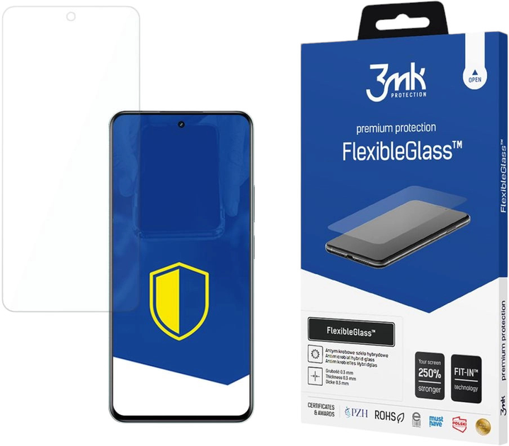 Szkło hybrydowe 3MK FlexibleGlass do Realme 12+ (5903108570169) - obraz 1