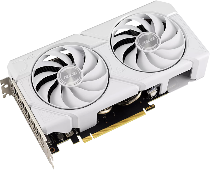 Відеокарта ASUS PCI-Ex GeForce RTX 4060 Ti Dual EVO White OC Edition 8GB GDDR6 (128bit) (2595/18000) (1 x HDMI, 3 x DisplayPort) (DUAL-RTX4060TI-O8G-EVO-WHITE) - зображення 5