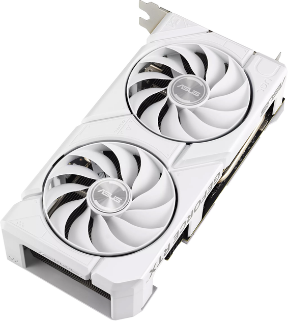 Відеокарта ASUS PCI-Ex GeForce RTX 4060 Ti Dual EVO White OC Edition 8GB GDDR6 (128bit) (2595/18000) (1 x HDMI, 3 x DisplayPort) (DUAL-RTX4060TI-O8G-EVO-WHITE) - зображення 6