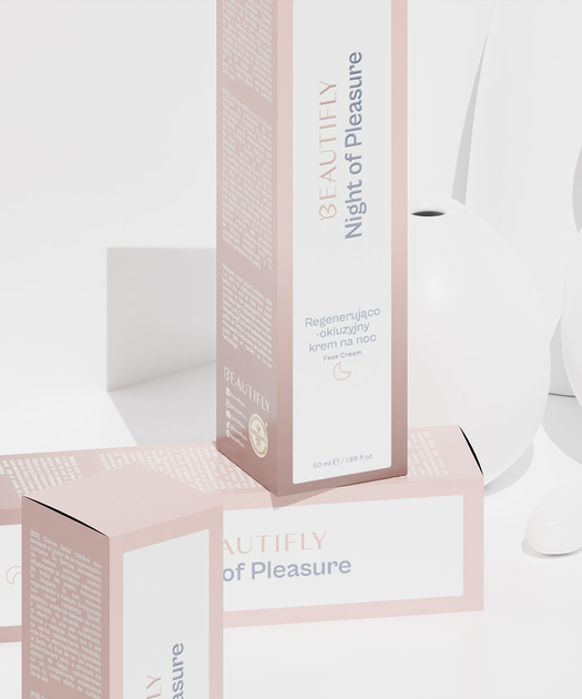 Крем для обличчя Beautifly Night of Pleasure відновлюючий 50 мл (5903003702108) - зображення 4