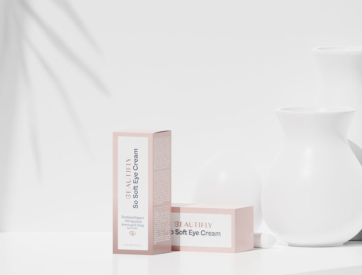 Крем для шкіри навколо очей Beautifly So Soft освітлюючий 15 мл (5903003702115) - зображення 4