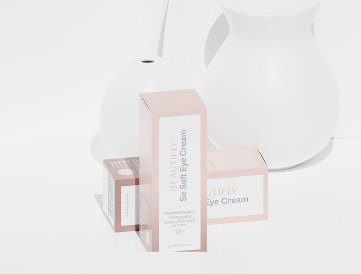 Крем для шкіри навколо очей Beautifly So Soft освітлюючий 15 мл (5903003702115) - зображення 5
