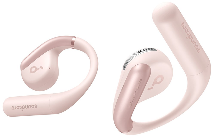 Słuchawki bezprzewodowe Soundcore o otwartej konstrukcji AeroFit Pink (194644153632) - obraz 3