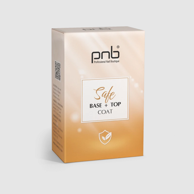 Набор безопасных покрытий База 8мл. плюс Топ 8 мл. PNB Safe Base plus Top Coat Set - Фото 2 Набор безопасных покрытий База 8мл. плюс Топ 8 мл. PNB Safe Base plus Top Coat Set - изображение 2