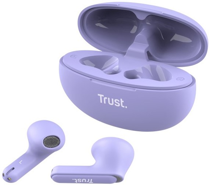 Słuchawki bezprzewodowe Trust YAVI Purple (8713439252996) - obraz 4