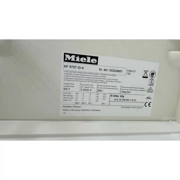 *ミルさま* 確認用ページ Встраиваемый холодильник Miele KF 9757 iD-4 Б/У – фото, отзывы