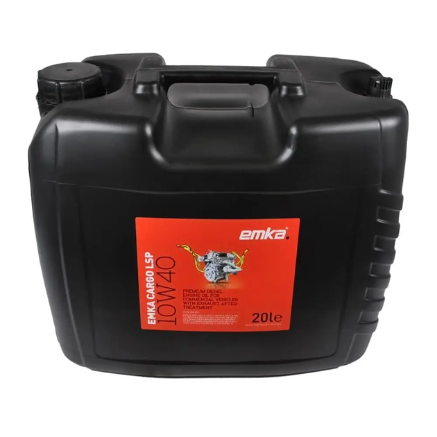 Олива моторна EMKA Cargo LSP 10W40 20 л - изображение 2