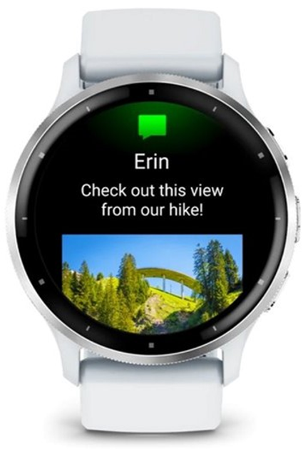 Смарт-годинник Garmin Venu 3 Silver Stainless Steel Bezel with Whitestone Case and Silicone Band (010-02784-00) - зображення 4