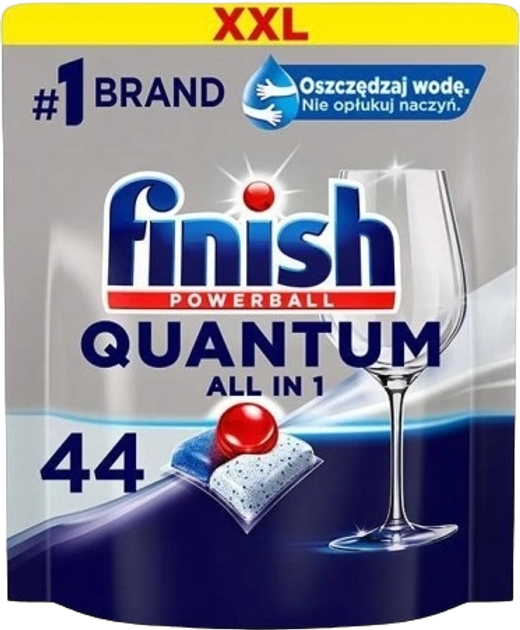 Tabletki do zmywarek Finish Quantum All in 1 44 szt (5908252005239) - obraz 1