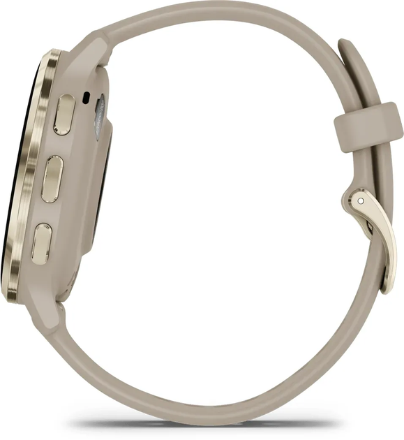 Смарт-годинник Garmin Venu 3S Soft Gold Stainless Steel Bezel with French Gray Case and Silicone Band (010-02785-02) - зображення 9