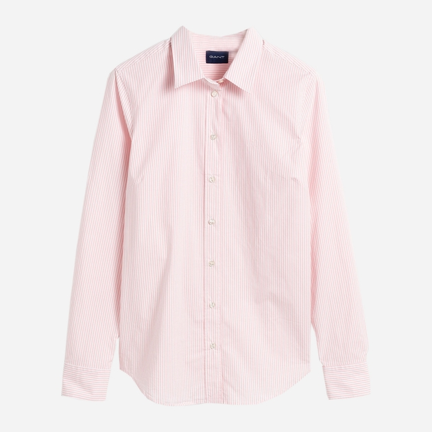 Koszula damska w paski GANT Banker Stripe Stretch Broadcloth 4320051 42 Różowa (7325705360277) - obraz 4