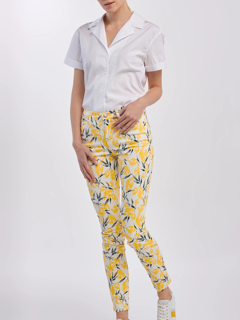 Сорочка жіноча GANT Crisp Біла Ss Shirt 4311130 38 Біла (7325705723898) - зображення 3