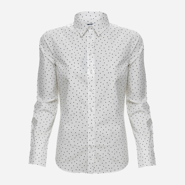 Koszula damska bawełniana GANT French Dot Stretch Broadcloth 4322033 38 Biała (7325705698639) - obraz 4
