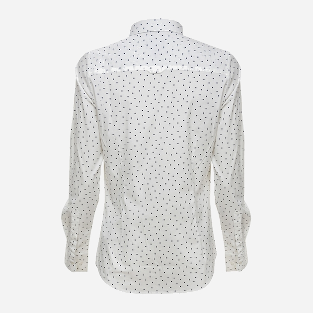 Koszula damska bawełniana GANT French Dot Stretch Broadcloth 4322033 40 Biała (7325705698646) - obraz 5