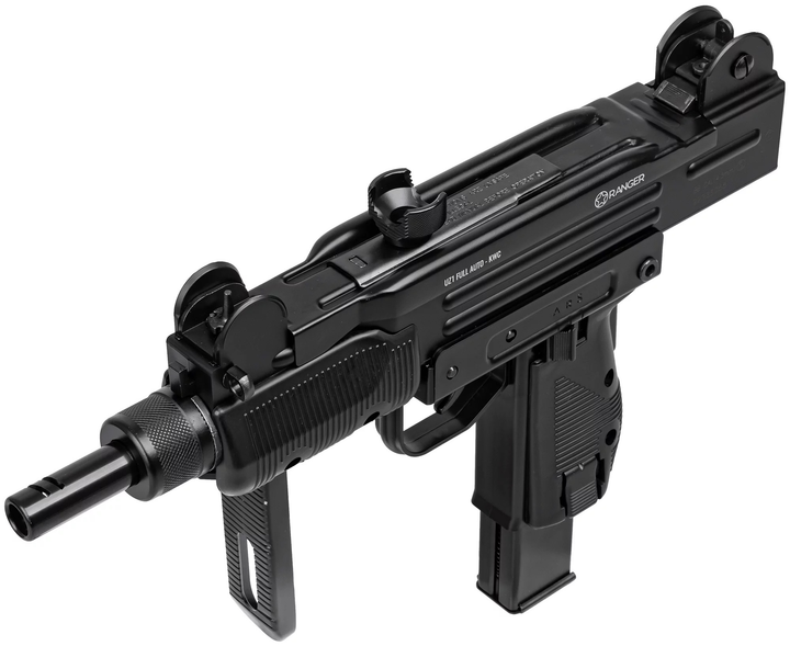 Pneumatyczny pistolet maszynowy KWC Ranger UZ1 Full Auto (AAKCMF070AZB) - obraz 5