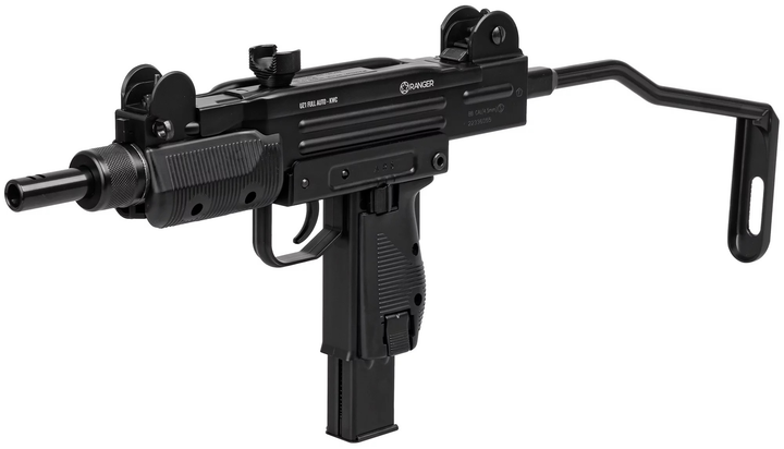 Pneumatyczny pistolet maszynowy KWC Ranger UZ1 Full Auto (AAKCMF070AZB) - obraz 6