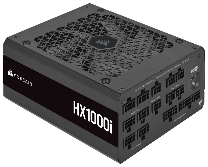 Блок питания Corsair HX1000i 1000W 80 Plus Platinum (CP-9020259-EU) EU - изображение 1